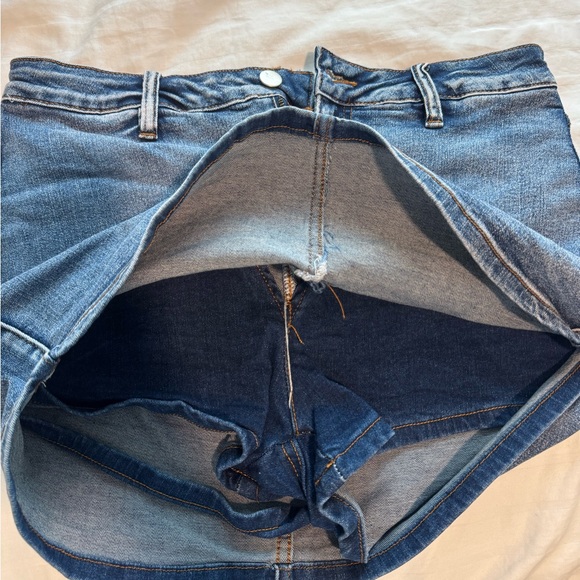 Windsor Denim Blue Mini Skirt - Picture 3 of 4